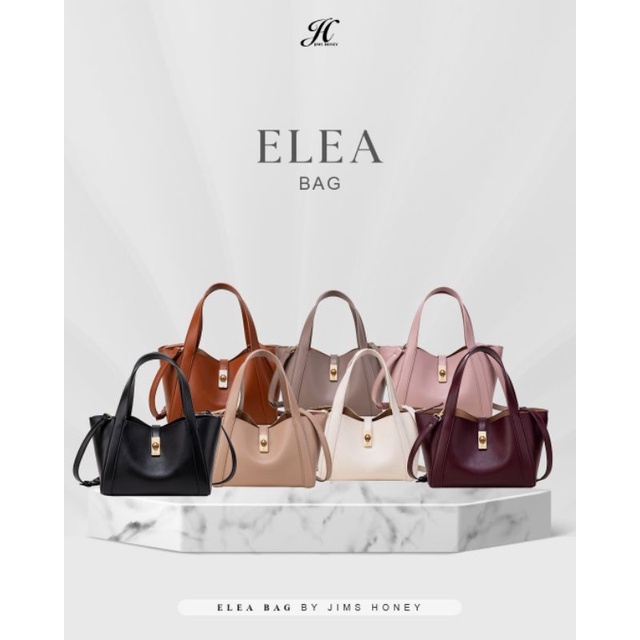 Elea bag jimshoney tas selempang wanita slingbag murah real pict original official Store tas kerja