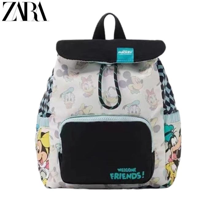 AGC33144 TAS RANSEL ZARA MICKEY ANAK