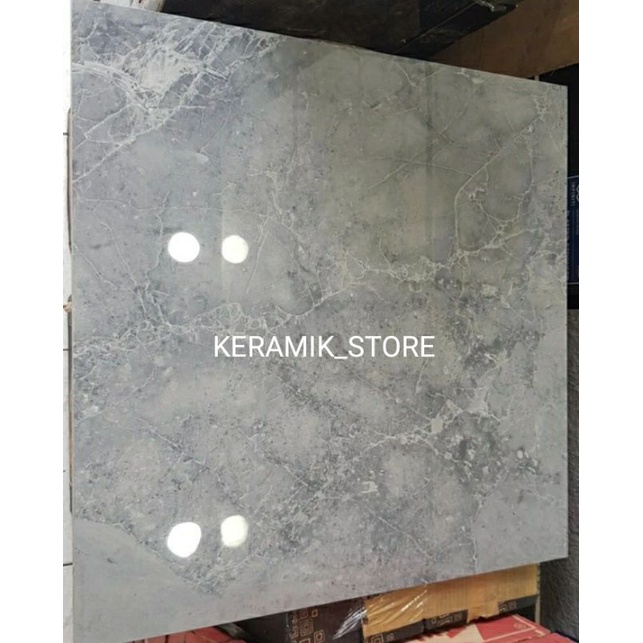 Granit 60x60 Megacer Pulpis series abu motif awan kw1 isi 1.44m2