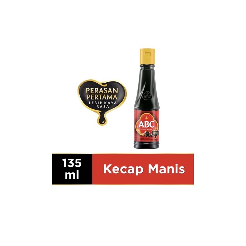 

ABC Kecap Manis Botol 135ml