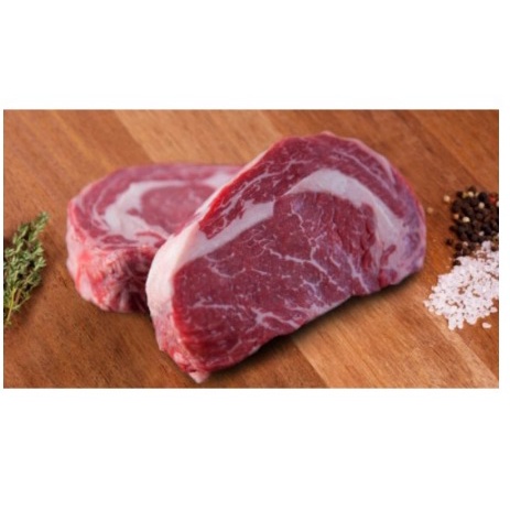 

Daging sapi rib eye steak 200 gr original import Australian beef grade A ribeye cube roll