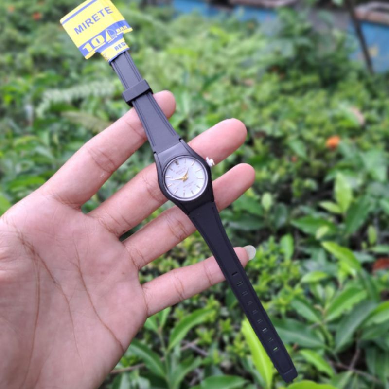 Jam Tangan Wanita Strap Rubber Terbaru Mirete Original Tahan Air