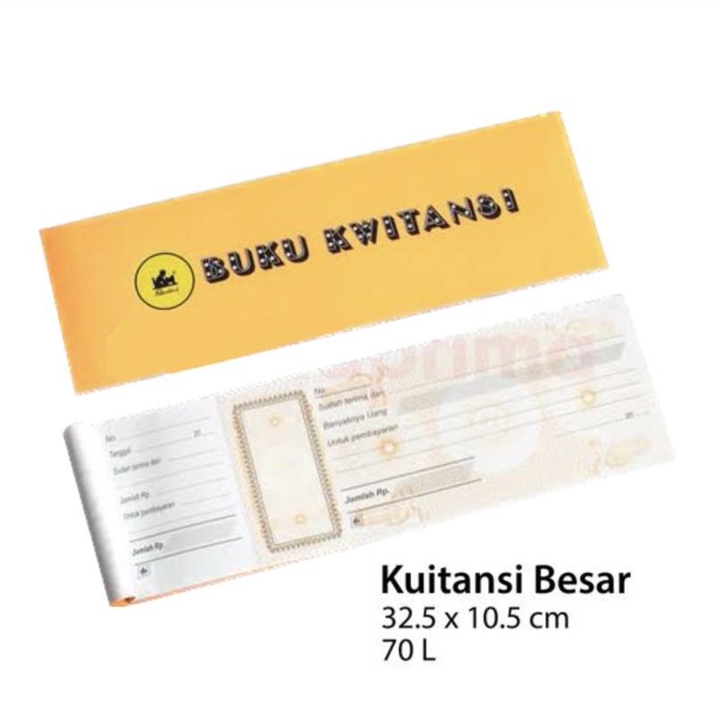 

Kwitansi Besar Standard Lux Warna Buku Kuitansi Besar Std