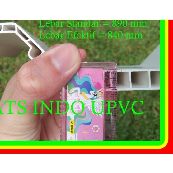 ATAP UPVC Lebar 890mm Tebal 12mm SETARA ALDERON 830