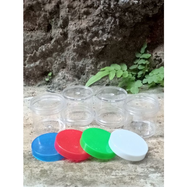 ISI 50 PCS Pot urine 15 cc tebal/ pot salep 15 cc / pot slime 15 cc / pot 15 cc / pot 15 ml / pot ob