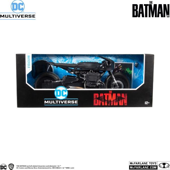 mcfarlane THE BATMAN movie 2022 batcycle