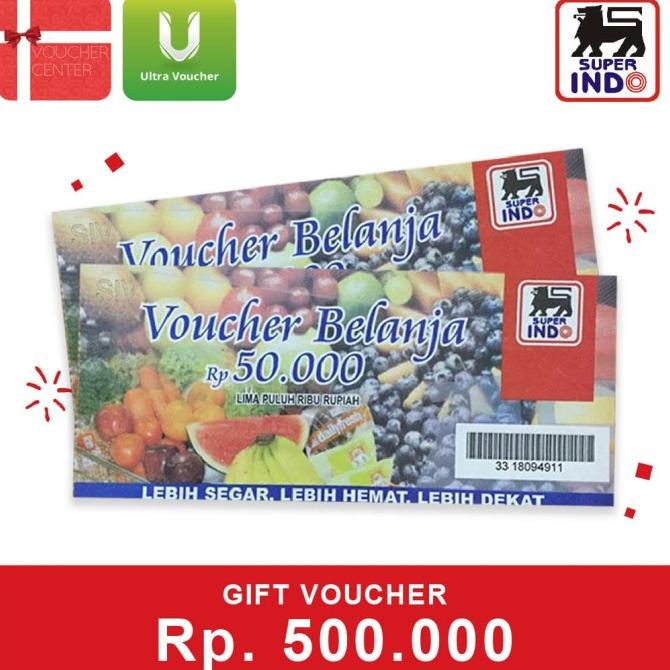 Voucher Superindo Rp 500.000