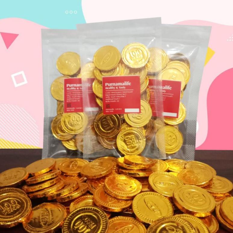 

Purnamalife l Coklat emas dollar koin jadul cokelat klasik リ