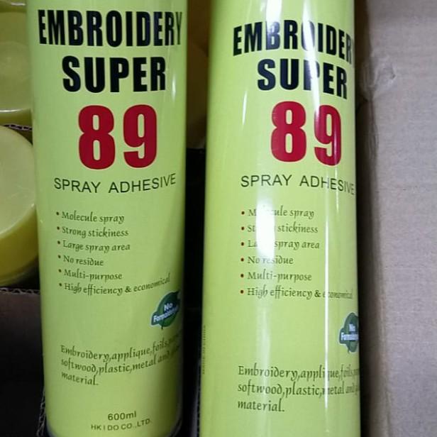 

Lem sprey adhesive super 89 embroidery