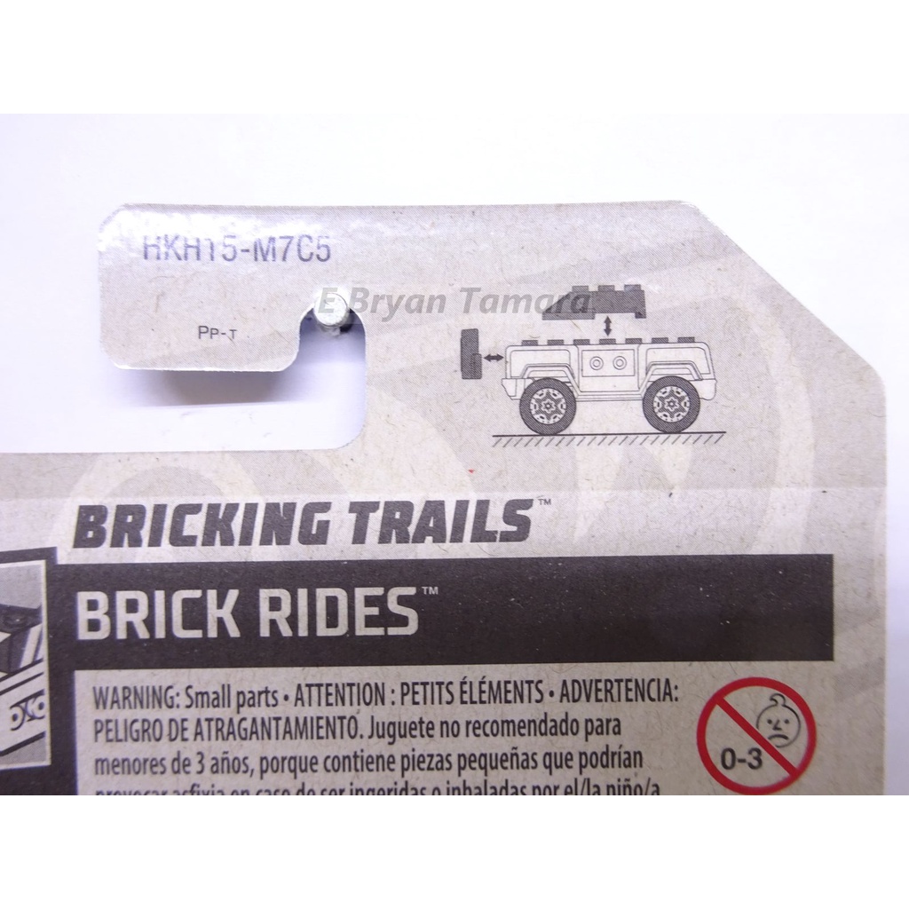Hot Wheels Bricking Trails Biru
