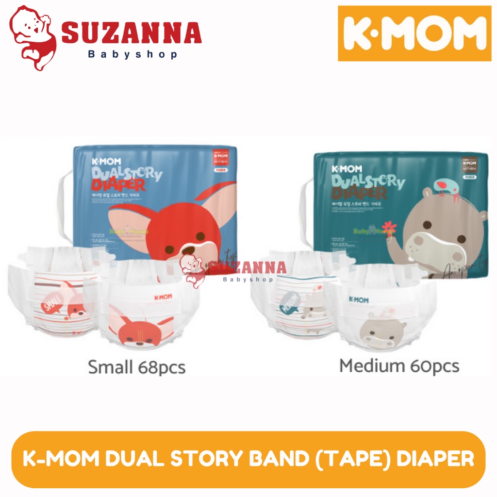 K-MOM Dual Story Band (Tape) Diaper
