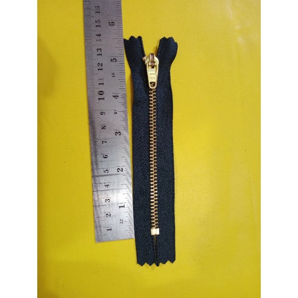 Beli 12 gratis 1 Sleting YKK ORI / Sleting celana Levis / Sleting Levis hitam / Sleting Levis navy / 5&quot; 6&quot; 7&quot;