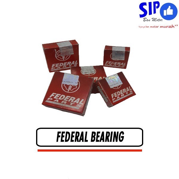 Bearing Laher Klaher Roda FP-6002 2RS Asli Original Federal