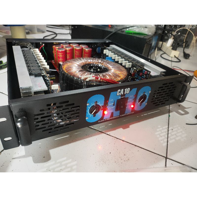 power amplifier rakitan 20amper ct55 versi buil up 2u ca 10 bsar free peking kayu