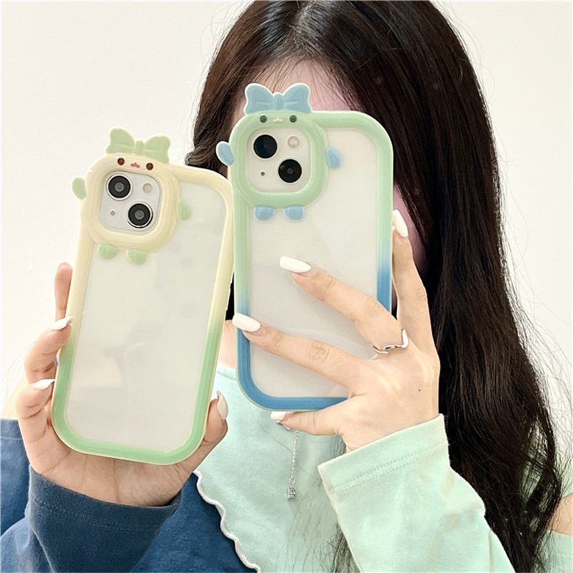 Soft Case Samsung A03s A12 A13 A22 A32 A33 A53 A73 A52 A52s A71 A51 A21s A11 M11 A30s A50 A50s A30 A20 Macaroon Colour Silicone Phone Case Little Monster Lens Protector Shockproof Clear Caseter Silicone Shiny Shockproof Phone Case