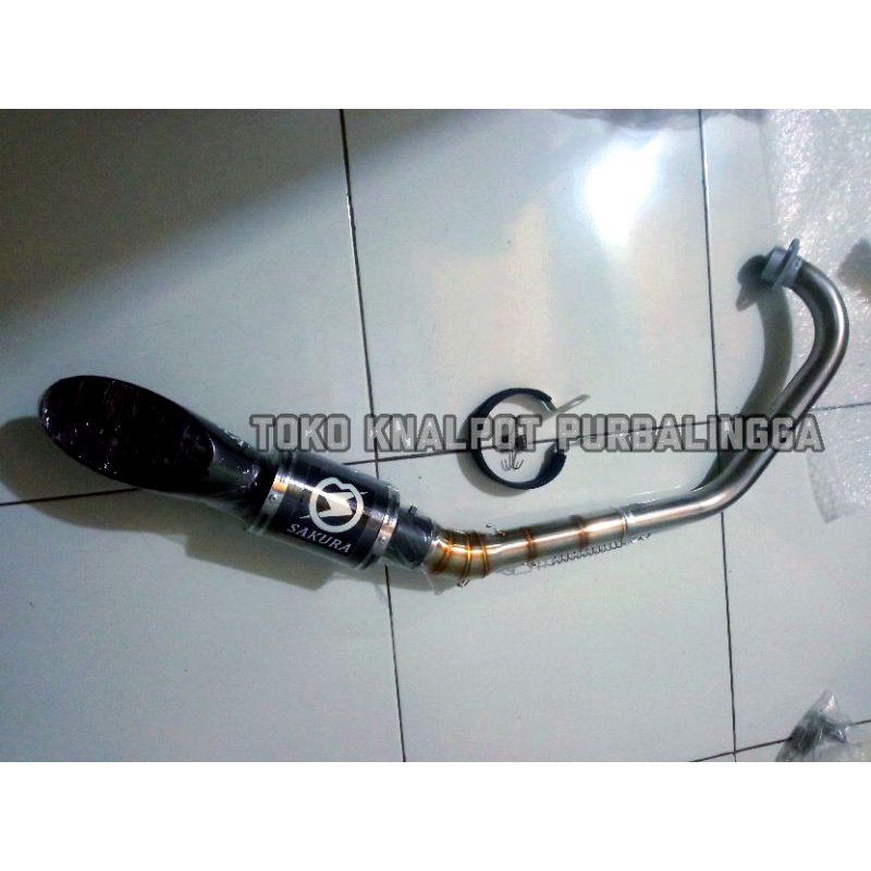 knalpot sakura kolong R15 V2 R15 V3 R15 V4 Mt15 Xsr 155 Cbr 150r cbr150r cbrk45lokal cb150r vixion x