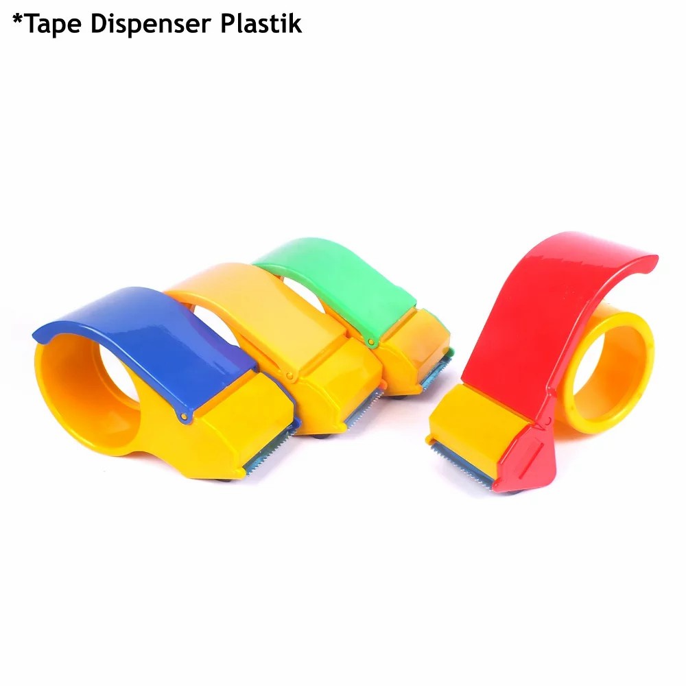 IKILOSHOP Dispenser Plakban Lakban Tape Cutter Isolasi Holder Plastik