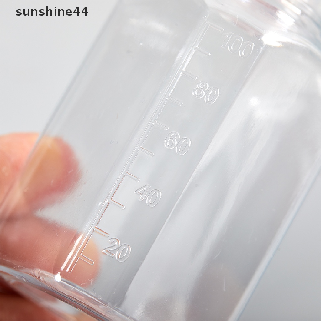 Sunshine 1Pc Botol Saus Tomat / Kecap Portable Ukuran 50 / 60 / 80 / 100Ml