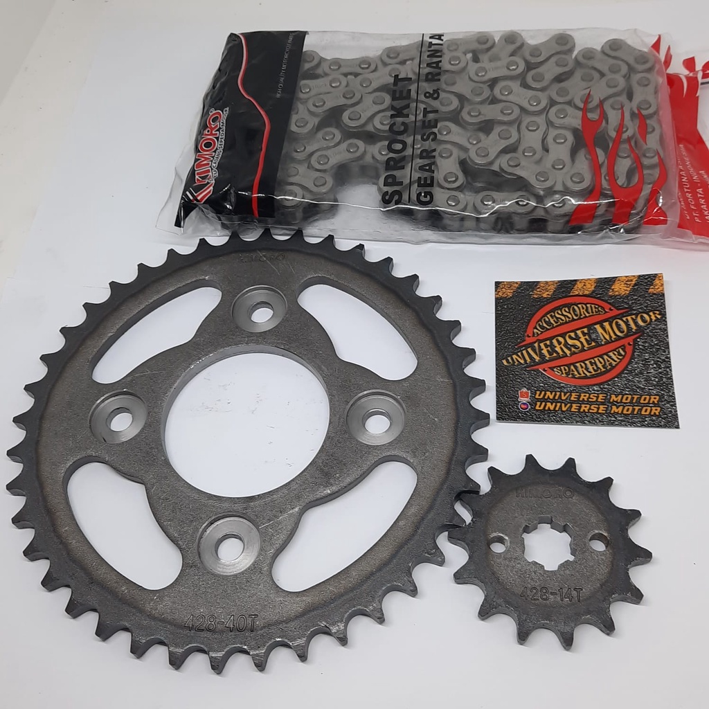 GEAR GIR SET GEAR GIR PAKET SUPRA FIT NEW SUPRA X 125 KARISMA REVO LAMA