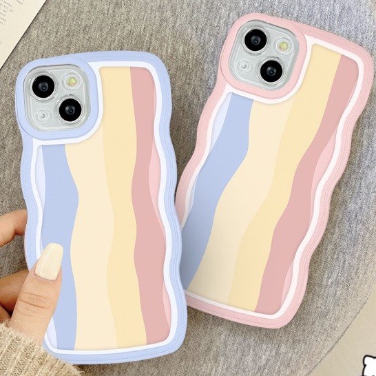 Soft Case Bahan TPU Warna-Warni Pelangi Untuk Redmi 10 9T 10C 9A 10A 9C NFC Note 10 10s 11 11s 9 8 10 Pro Note10 Pro Max Plus