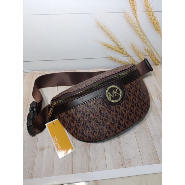 Waist Bag GG Wanita Terbaru / Tas Pinggang Wanita Bordir Zigzag