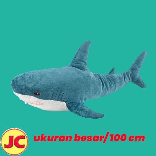 BLHAJ Boneka ikan hiu 100 cm