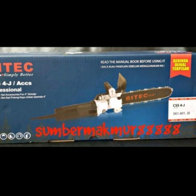 acesories gerinda chainsaw merk bitec css 4-j