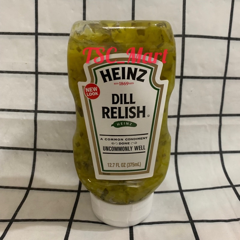 

Heinz dill relish 375 ml - condiment acar / Heinz / Dill / Relish / 375ml / Sweet /condiment / acar / pickle / pickled / manis / gherkins / acar / timun / dills