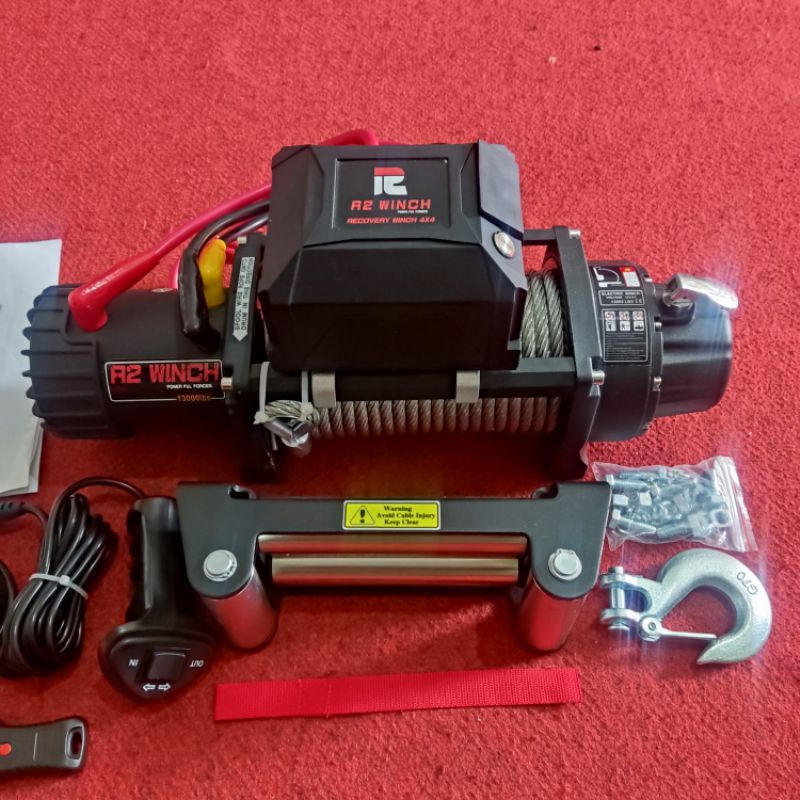 WINCH RAPTOR R2 13,000 LBS TALI SELING BAJA OFF ROAD