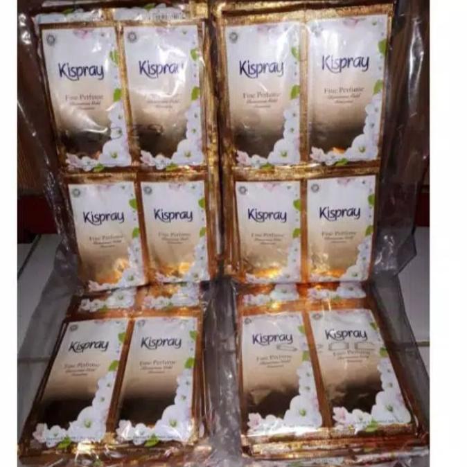 ⇣ KISPRAY GOLD SACHET RENTENG ISI 12 PCS @11 ml / KISPRAY SACHET GOLD ♡