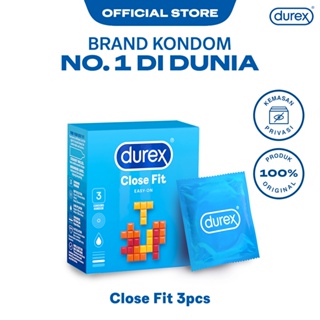 Image of Durex Close Fit 3s - Kondom Ketat Lelaki