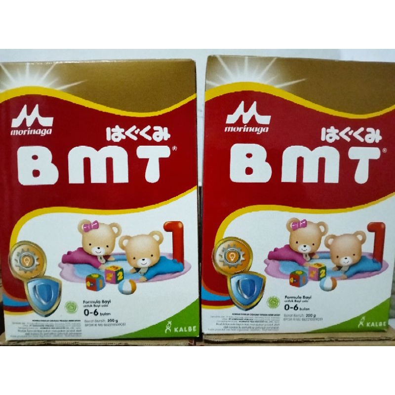 MORINAGA BMT CHILM MIL  SUSU FORMULA UNTUK BAYI USIA 0-6 6-12 BULAN 200 GRAM