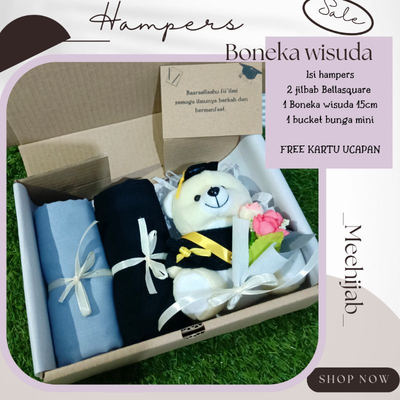 HAMPERS WISUDA BONEKA JILBAB MURAH TERLARIS KADO HADIAH
