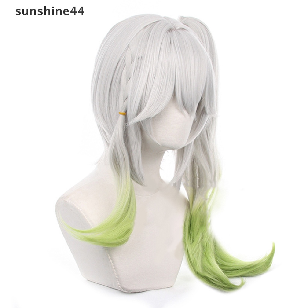 Sunshine Wig / Rambut Palsu Panjang 50cm Tahan Panas Untuk Cosplay