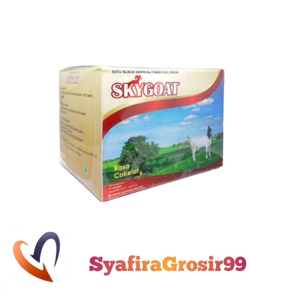

Sky Goat Susu Kambing Etawa Bubuk Coklat | SkyGoat Cokelat Kemasan Box