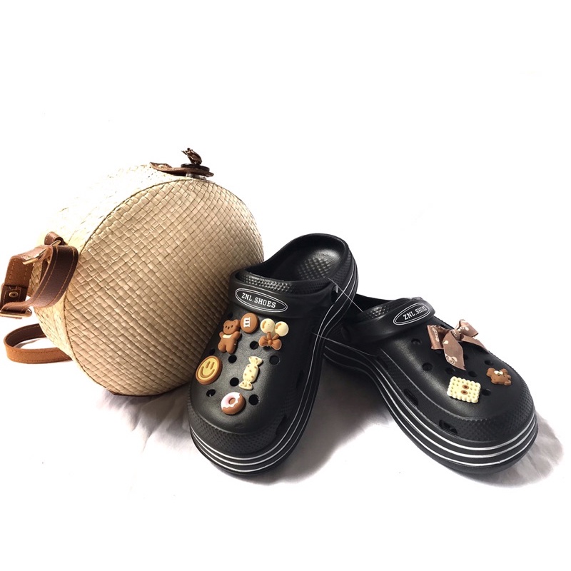 Sandal Baim Fujji Jibbitz Znl Shoes Terbaru Sandal Karet Wanita Fuji