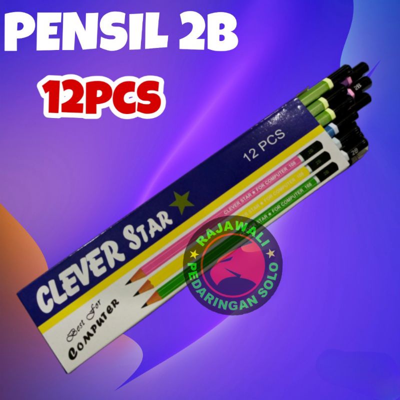 

PENSIL 2B 12pcs GROSIR PENSIL