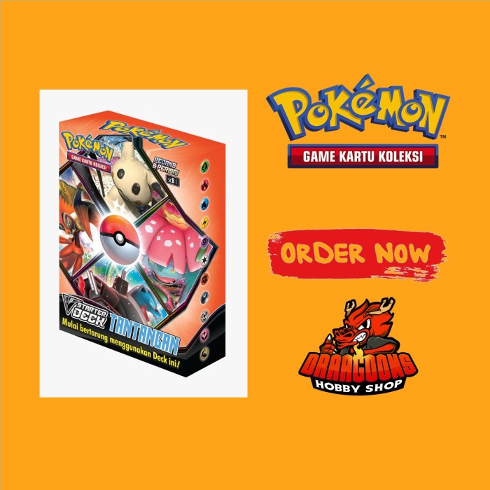 Viral Pokemon Indonesia Tantangan Starter Deck
