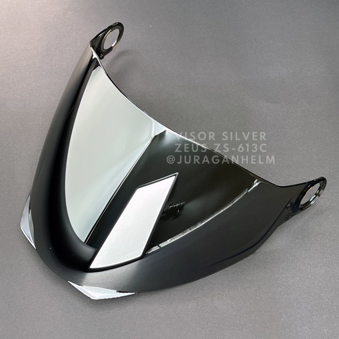 Terpercaya Visor/Kaca Helm Zeus Zs613C 613C - Silver Kmn04