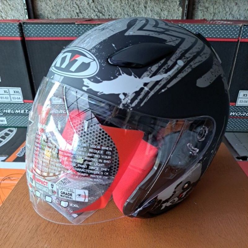 HELM KYT DJ MARU MOTIF MARVEL VENOM