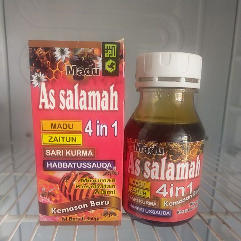 

Madu As Salamah 4 - 1 As Salamah 300&gr, Zaitun, Sari Kurma Habbatussauda