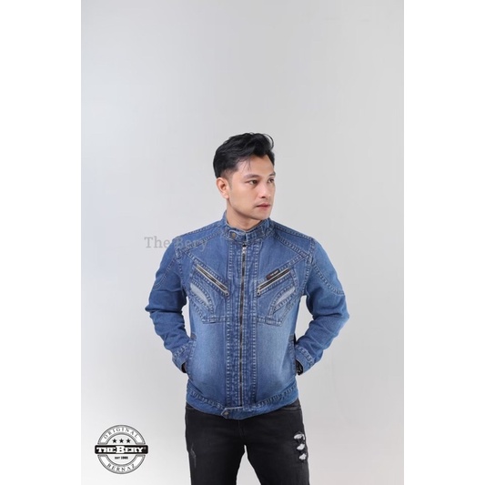 Jaket Jeans Jaket Jeans Denim Jaket Jeans The Berry FJ 05 Biothing