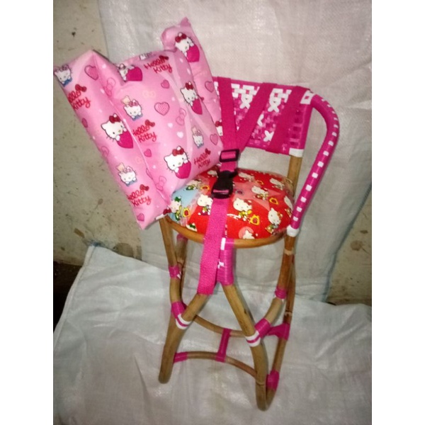 kursi boncengan anak paket komplit sabuk+bantal stang//boncengan matic motor beat Vario Scoopy//kursi anak//kursi anak motor matic//dudukan anak//dudukan anak rotan motor matic//jok anak motor matic//bangku rotan motor matik