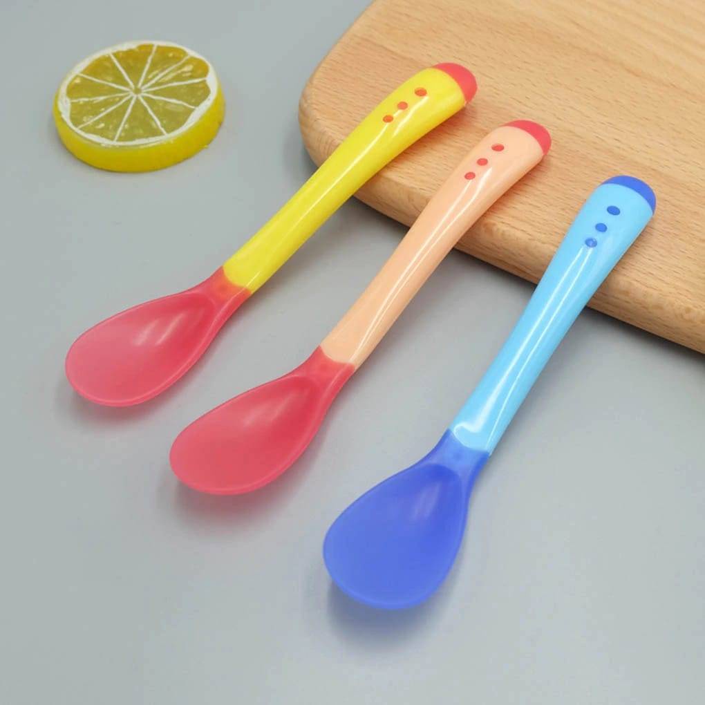 SENDOK MAKAN BAYI SENSOR SUHU PANAS / SENDOK BAYI ALAT MAKAN SILIKON / BABY SPOON Belum Ada Penilaian 0 Terjual