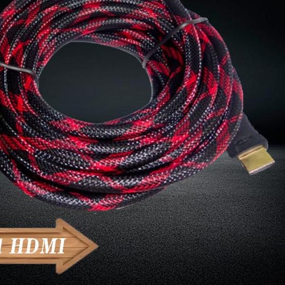kabel hdmi 10meter Laptop ke TV monitor