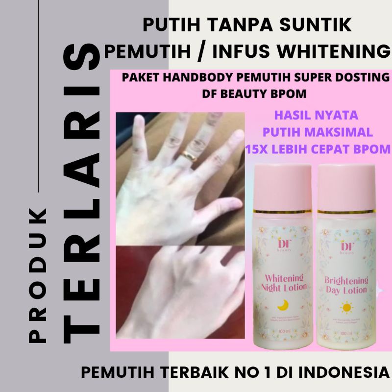 DF BEAUTY HANDBODY PEMUTIH BADAN SUPER CEPAT BPOM / LOTION DOSTING PEMUTIH DF BEAUTY HB PEMUTIH BPOM