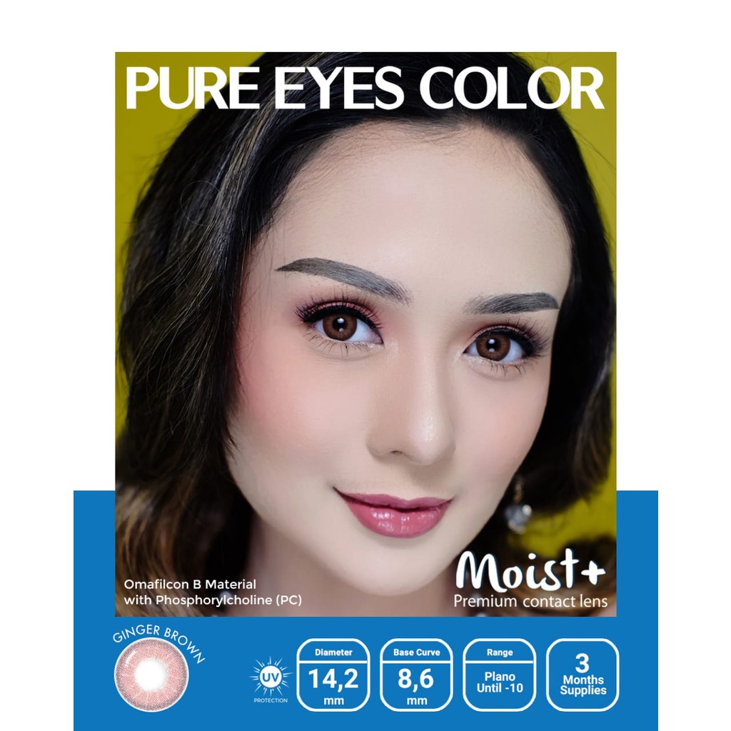 SOFTLENS / SOFLENS / PURE EYES COLOR MOIST+ BISA MINUS