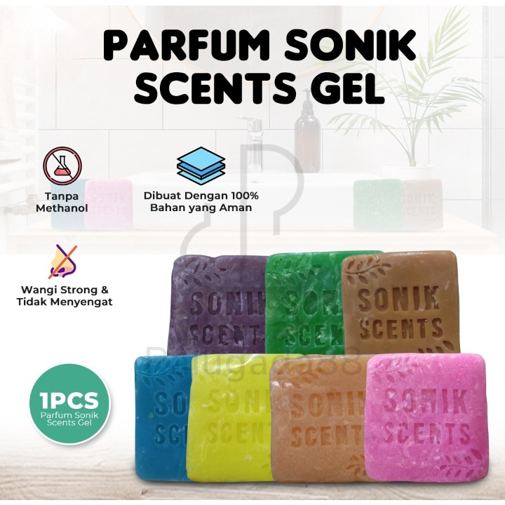 Gel Pengharum Mobil Pewangi Lemari Toilet Scent Air Freshener Bathroom