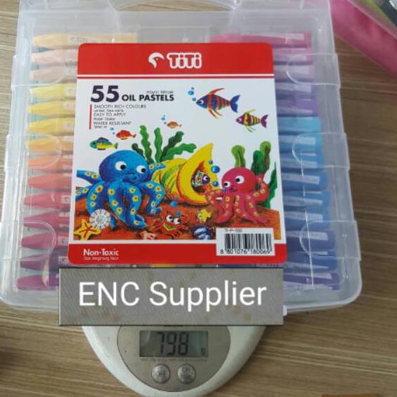 

Terlaris !! 55 w JOYKO crayon 55 warna krayon oil pastel 55w color case minyak per set - enc.sup .... ....