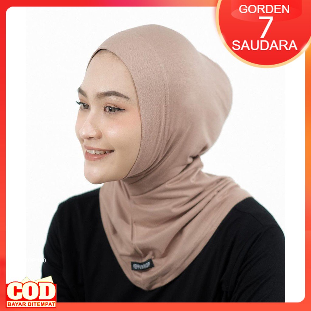 Inner Malay Ninja Daleman Hijab Ciput Kaos Jilbab Iket Cemol Dewasa Murah Iner Khimar Instant Casual